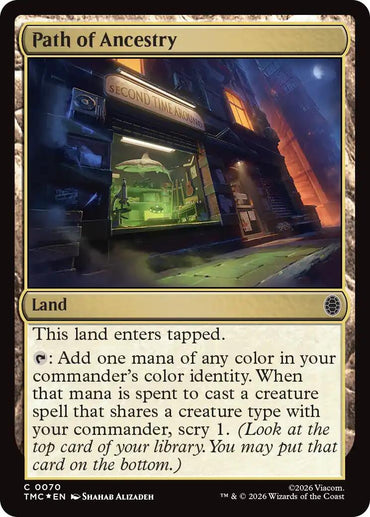 Path of Ancestry (Surge Foil) [Teenage Mutant Ninja Turtles Commander]