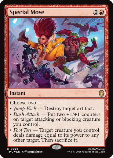 Special Move (Surge Foil) [Teenage Mutant Ninja Turtles Commander]