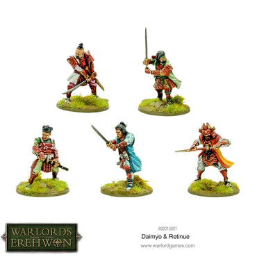 Warlords of Erehwon: Samurai: Daimyo & Retinue
