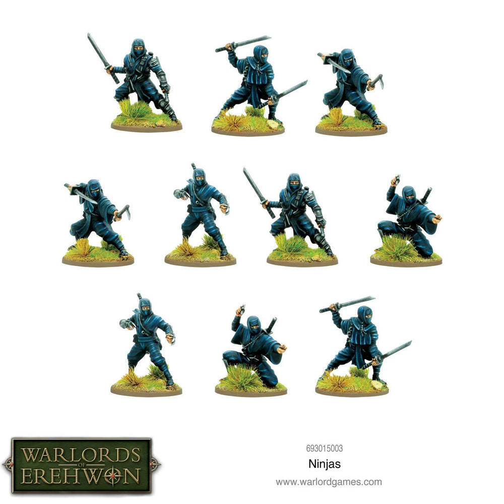 Warlords of Erehwon: Samurai: Ninjas