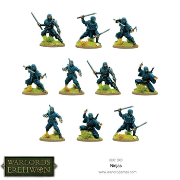 Warlords of Erehwon: Samurai: Ninjas