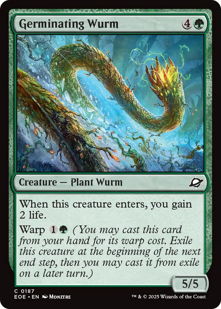Germinating Wurm [Edge of Eternities]