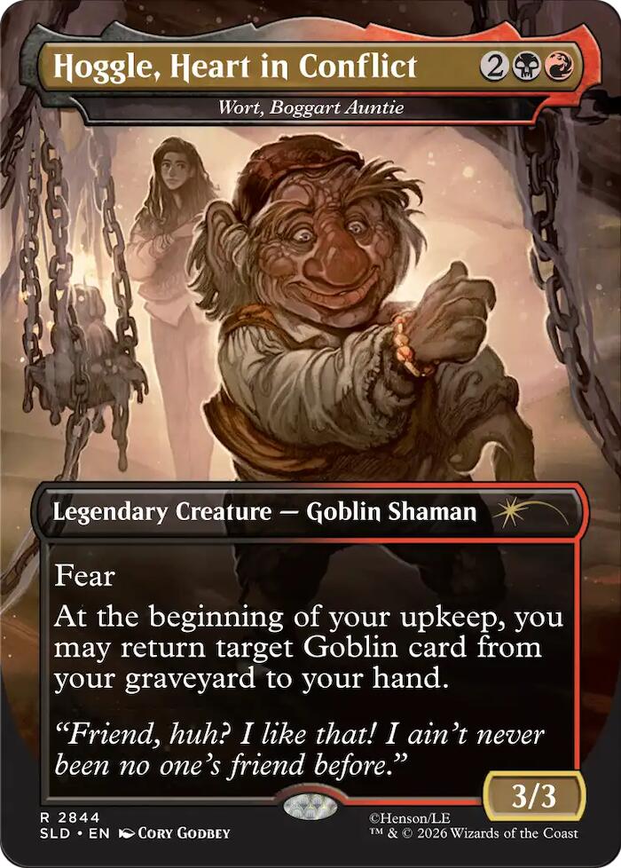 Hoggle, Heart in Conflict - Wort, Boggart Auntie [Secret Lair Drop Series]