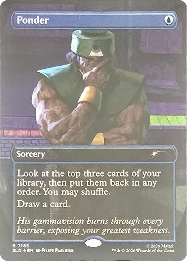 Ponder (7185) [Secret Lair Drop Series]