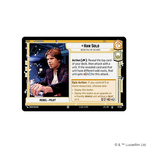 Star Wars Unlimited: Jump to Lightspeed Spotlight Deck