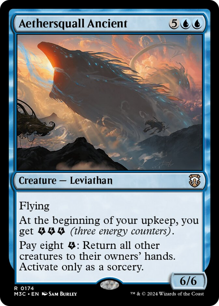 Aethersquall Ancient (Ripple Foil) [Modern Horizons 3 Commander]
