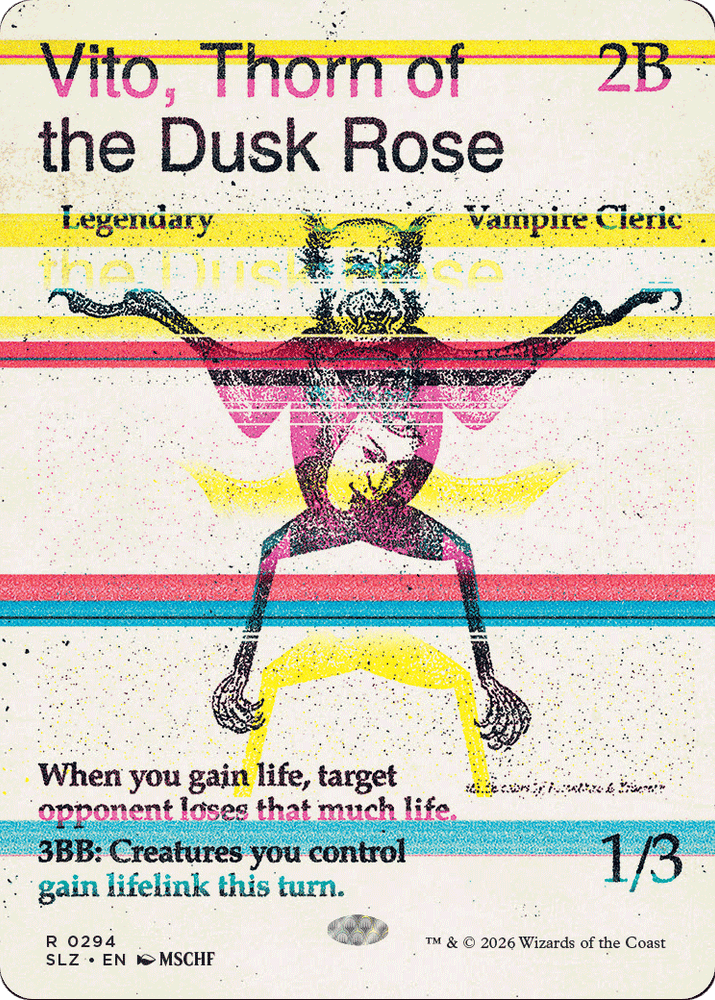 Vito, Thorn of the Dusk Rose (0294) [Secret Lair x MSCHF: The Zeta Set]