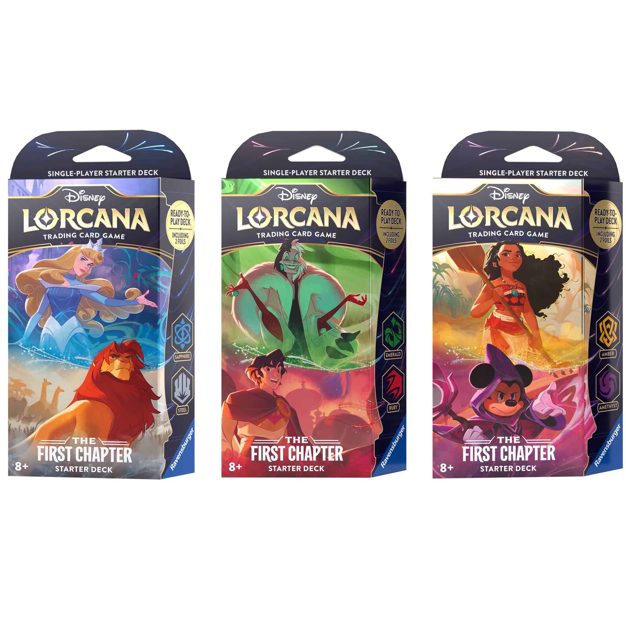 Disney Lorcana: S1 The First Chapter Starter Set