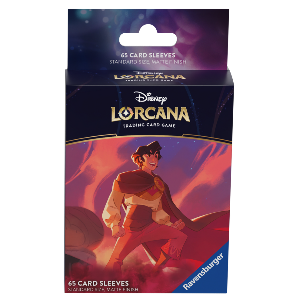 Disney Lorcana: S5 Shimmering Skies Card Sleeves - Aladdin