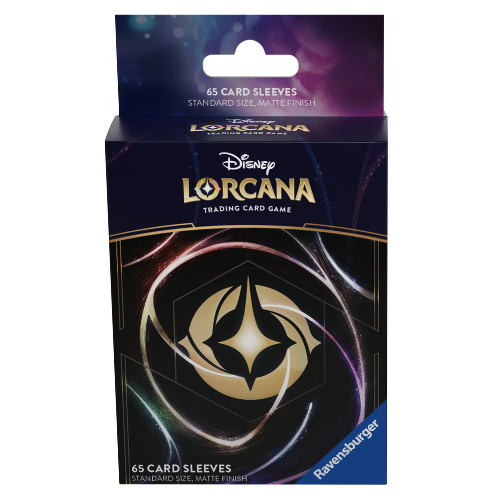 Disney Lorcana: S5 Shimmering Skies Card Sleeves - Lorcana Logo