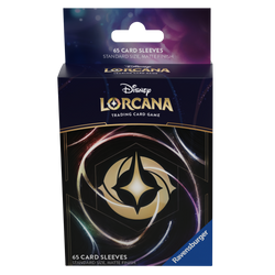 Disney Lorcana: S5 Shimmering Skies Card Sleeves - Lorcana Logo