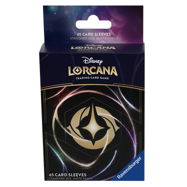 Disney Lorcana: S5 Shimmering Skies Card Sleeves - Lorcana Logo
