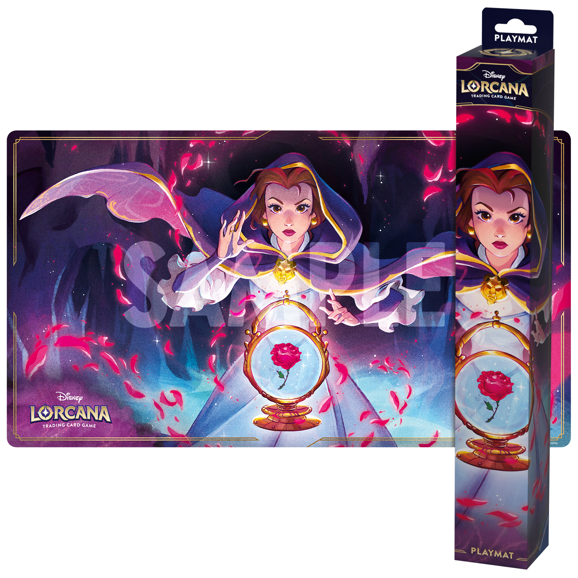 Disney Lorcana: S5 Shimmering Skies Playmat - Belle