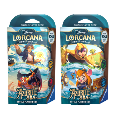 Disney Lorcana: S6 Azurite Sea Single-Player Deck