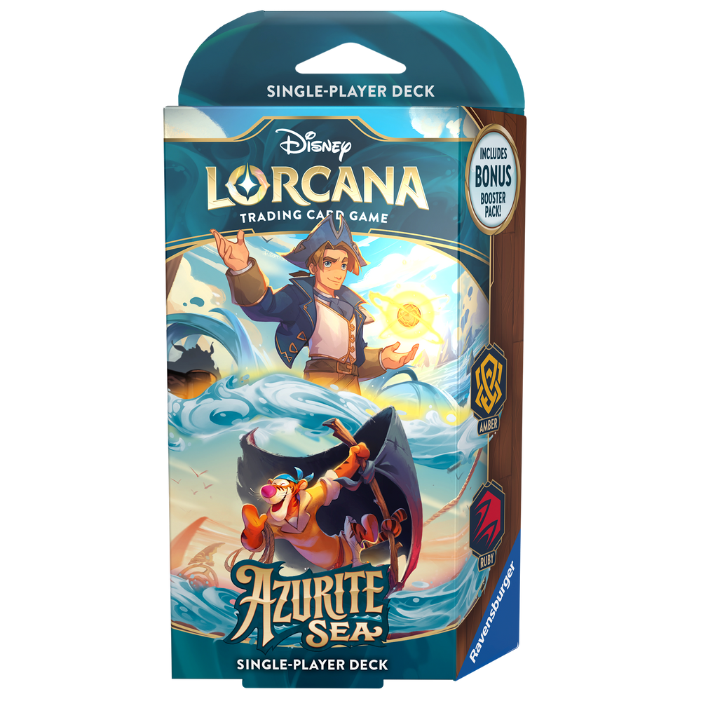 Disney Lorcana: S6 Azurite Sea Single-Player Deck