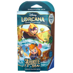 Disney Lorcana: S6 Azurite Sea Single-Player Deck