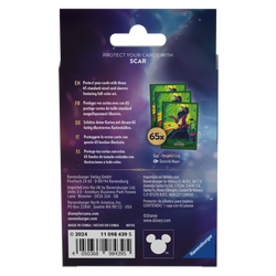 Disney Lorcana: S6 Azurite Sea Sleeves - Scar Vengeful Lion