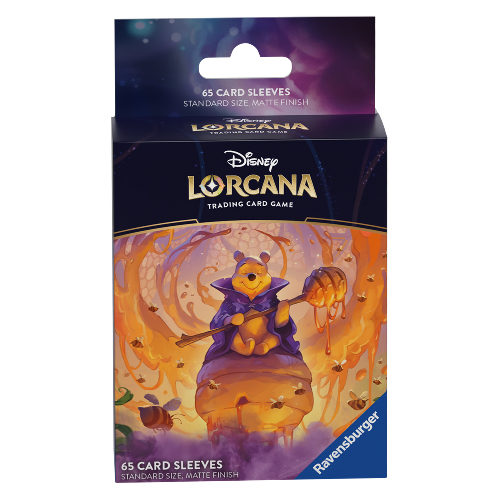 Disney Lorcana: S6 Azurite Sea Sleeves - Winnie the Pooh Honey Wizard