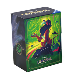 Disney Lorcana: S6 Azurite Sea Deck Box - Scar Vengeful Lion