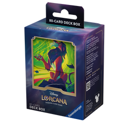 Disney Lorcana: S6 Azurite Sea Deck Box - Scar Vengeful Lion