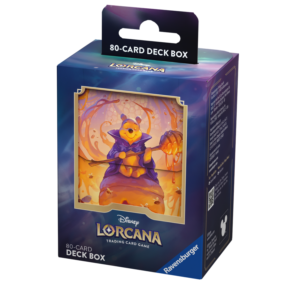 Disney Lorcana: S6 Azurite Sea Deck Box - Winnie the Pooh Honey Wizard