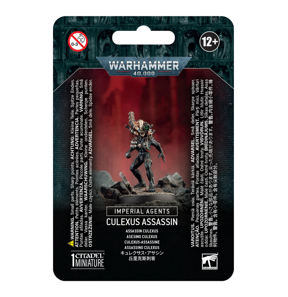 Warhammer 40000: Imperial Agents Culexus Assassin*