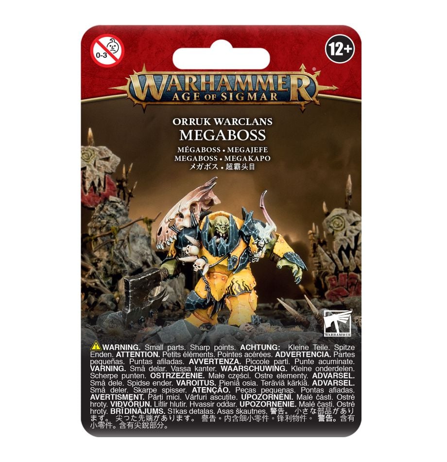 Warhammer Age of Sigmar: Orruk Warclans Megaboss*