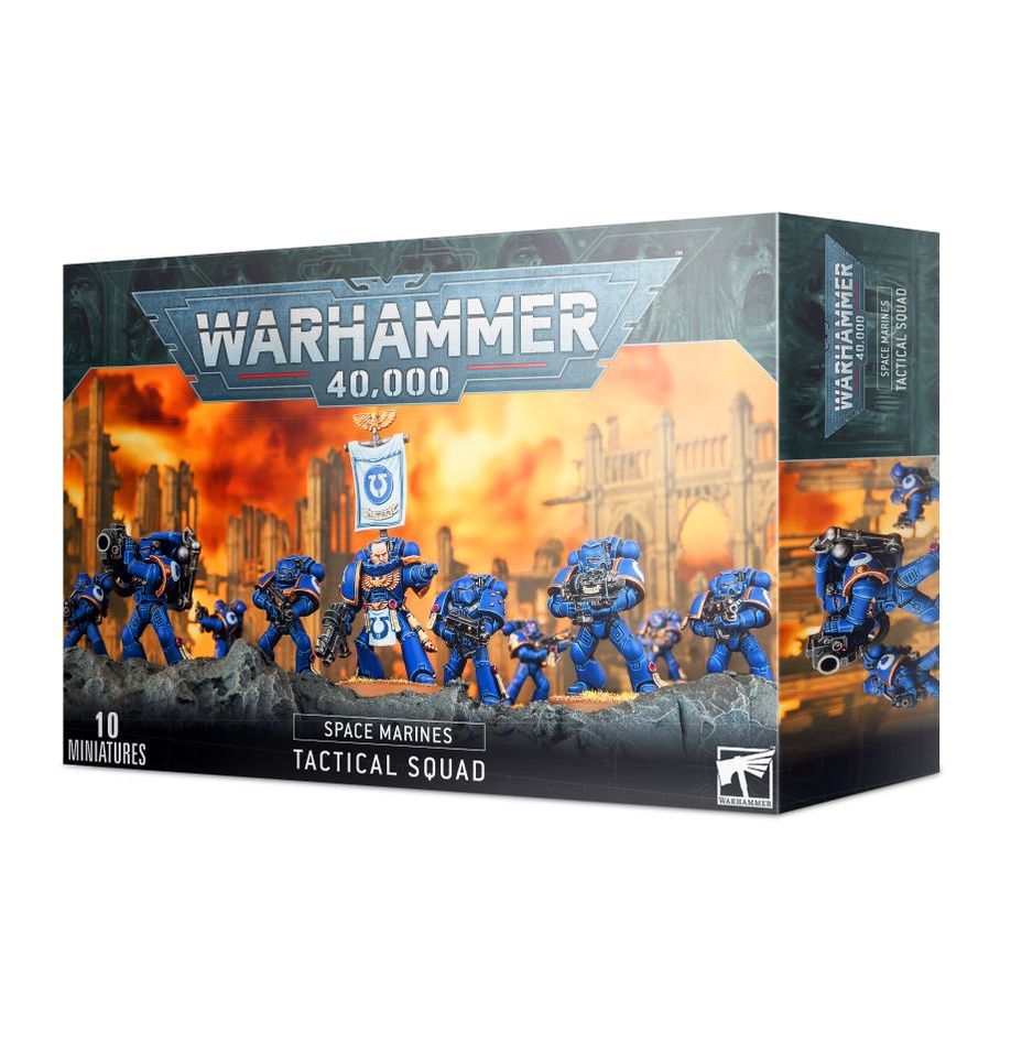 Warhammer 40000: Space Marines Tactical Squad*