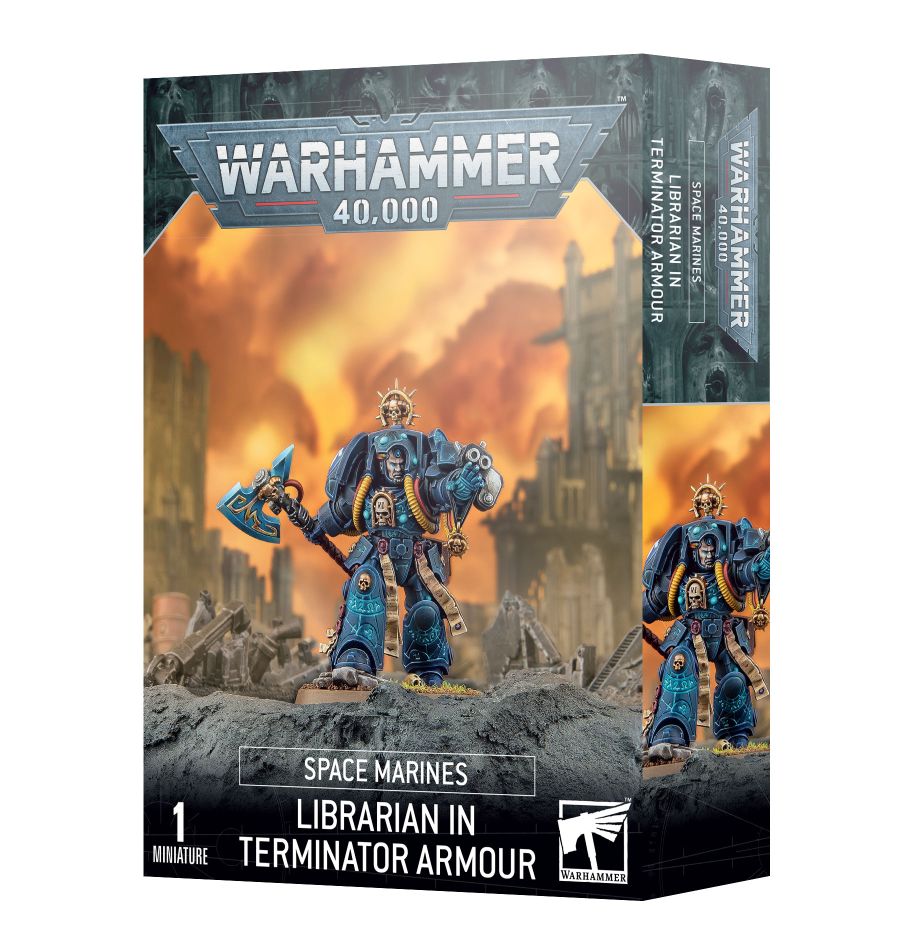 Warhammer 40000: Space Marines Librarian In Terminator Armour