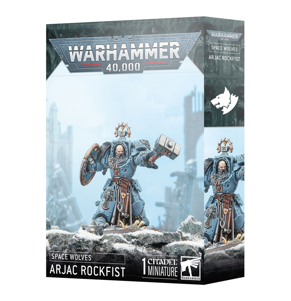 Warhammer 40000: Space Wolves Arjac Rockfist