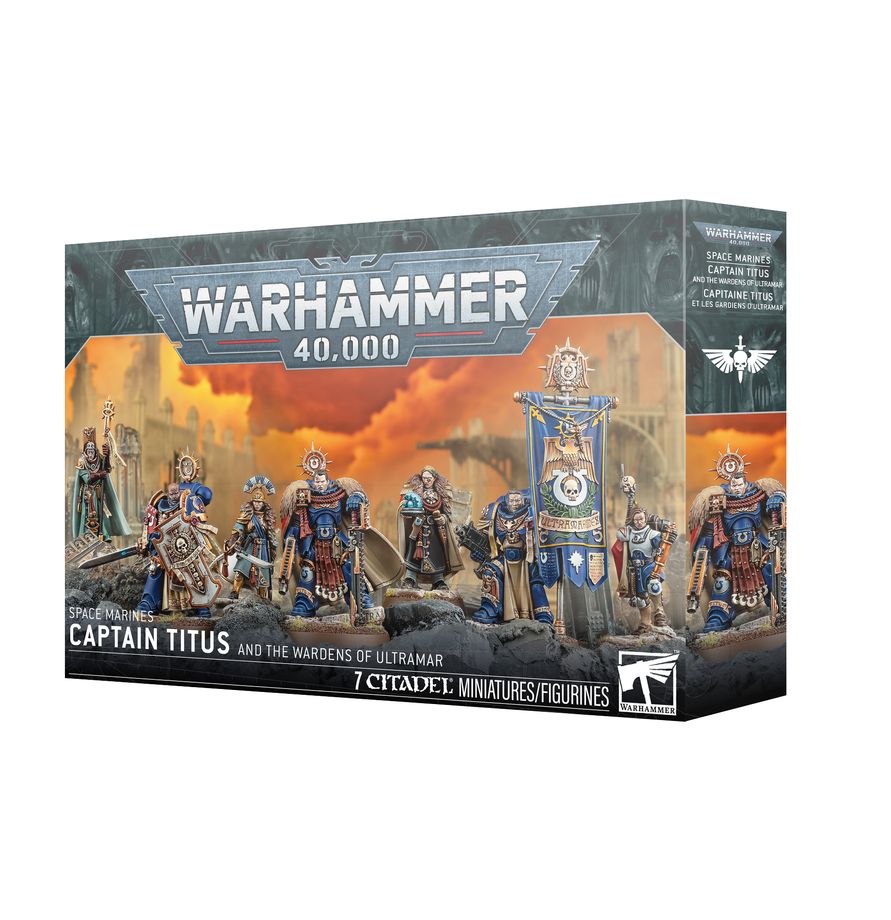Warhammer 40000: Space Marines Captain Titus and the Wardens of Ulltramar