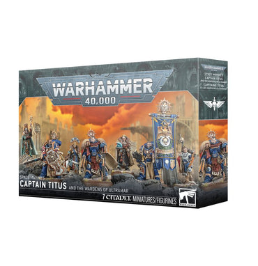 Warhammer 40000: Space Marines Captain Titus and the Wardens of Ulltramar