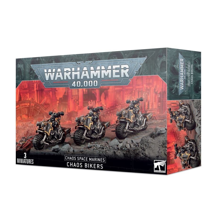 Warhammer 40000: Chaos Space Marines Bikers