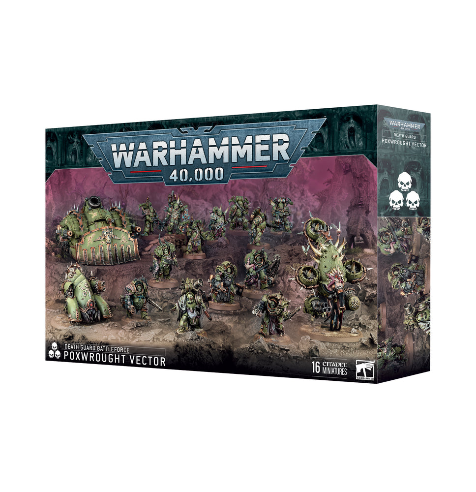 Warhammer 40000: Death Guard Poxwrought Vector