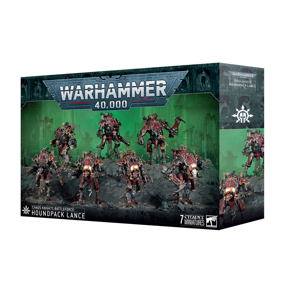 Warhammer 40000: Chaos Knights Houndpack Lance Battleforce
