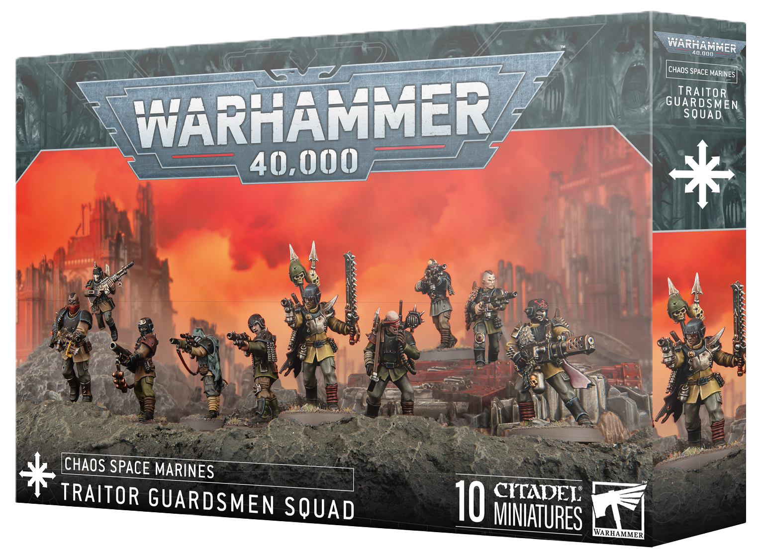 Warhammer 40000: Chaos Space Marine Traitor Guardsmen Squad