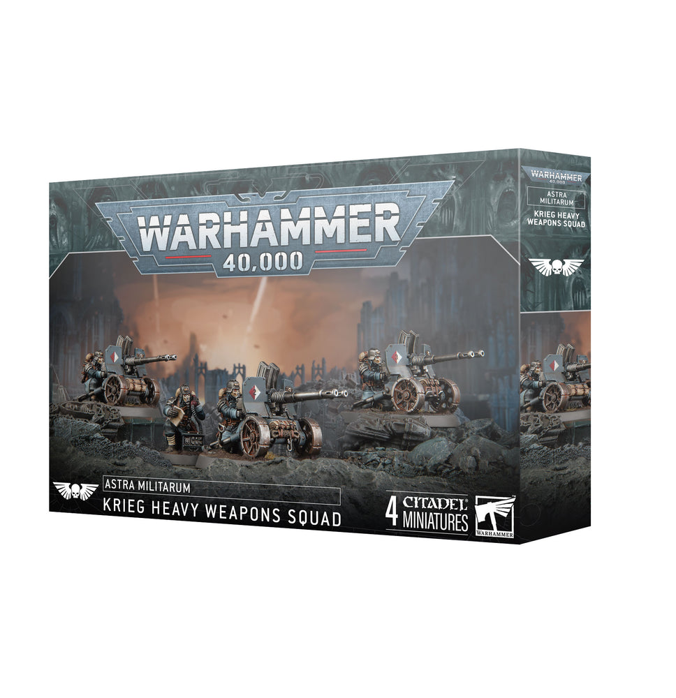 Warhammer 40000: Astra Militarum Krieg Heavy Weapons Squad