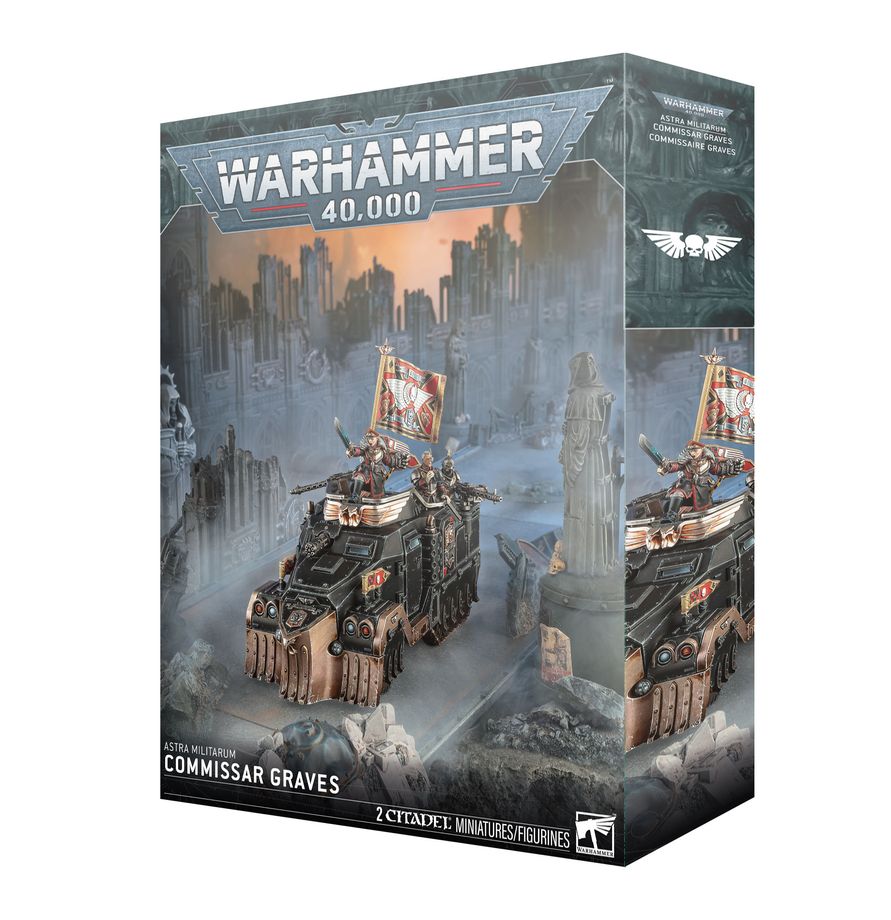 Warhammer 40000: Astra Militarum Commissar Graves
