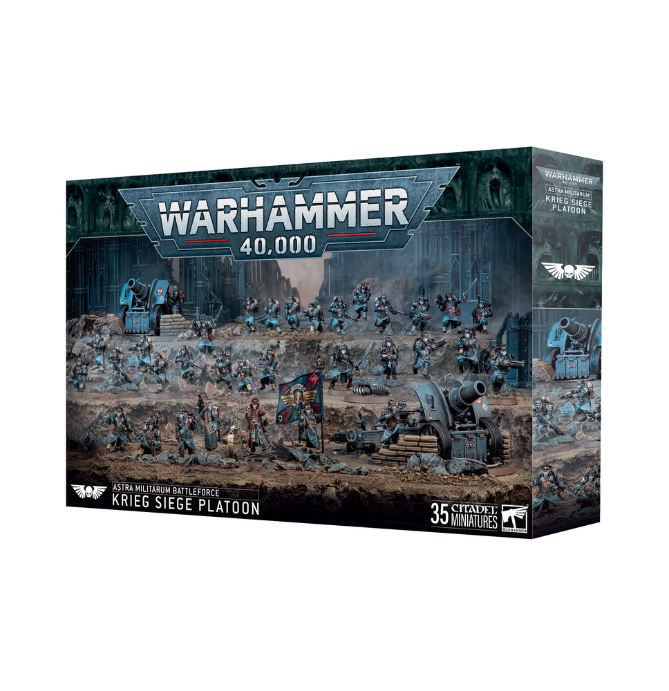 Warhammer 40000: Battleforce: Astra Militarum Krieg Siege Platoon