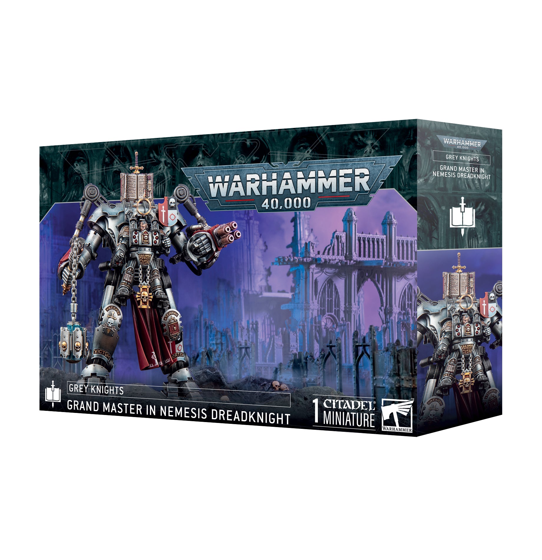 Warhammer 40000: Grey Knights Grandmaster In Nemesis Dreadknight