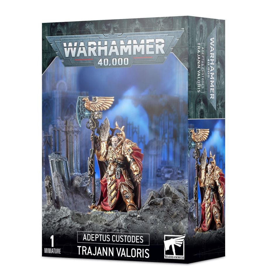 Warhammer 40000: Adeptus Custodes Captain-General Trajann Valoris