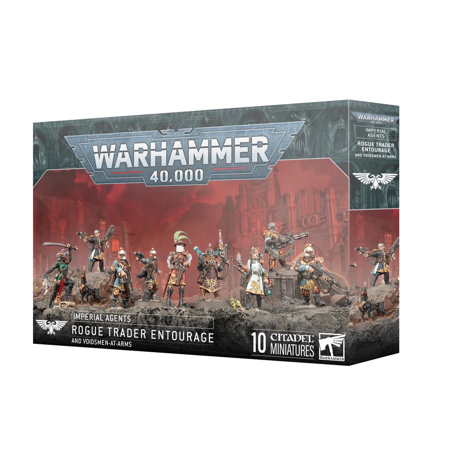 Warhammer 40000: Imperial Agents Rogue Trader Entourage and Voidsmen-at-Arms