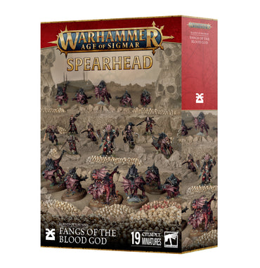 Warhammer Age of Sigmar: Spearhead: Blades of Khorne Fangs of the Blood God
