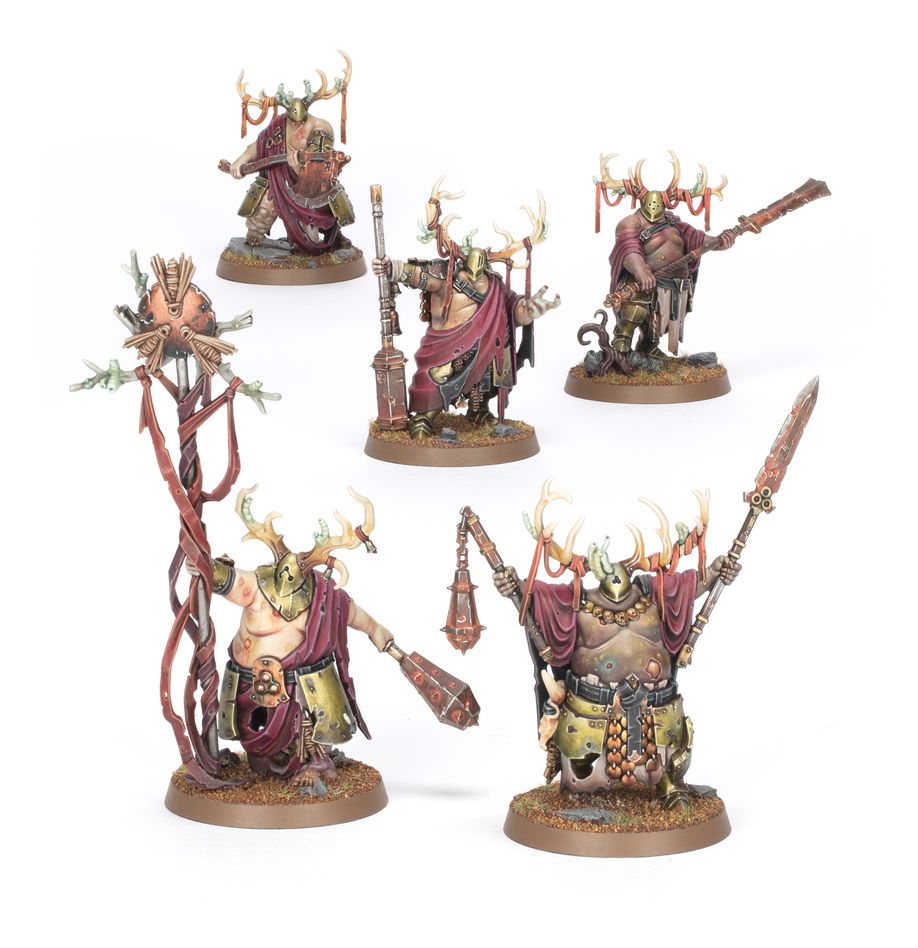 Warhammer Age of Sigmar: Maggotkin of Nurgle Putrid Blightkings