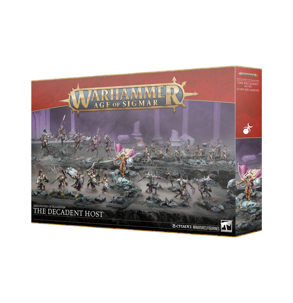 Warhammer Age of Sigmar: Hedonites of Slaanesh The Decadent Host