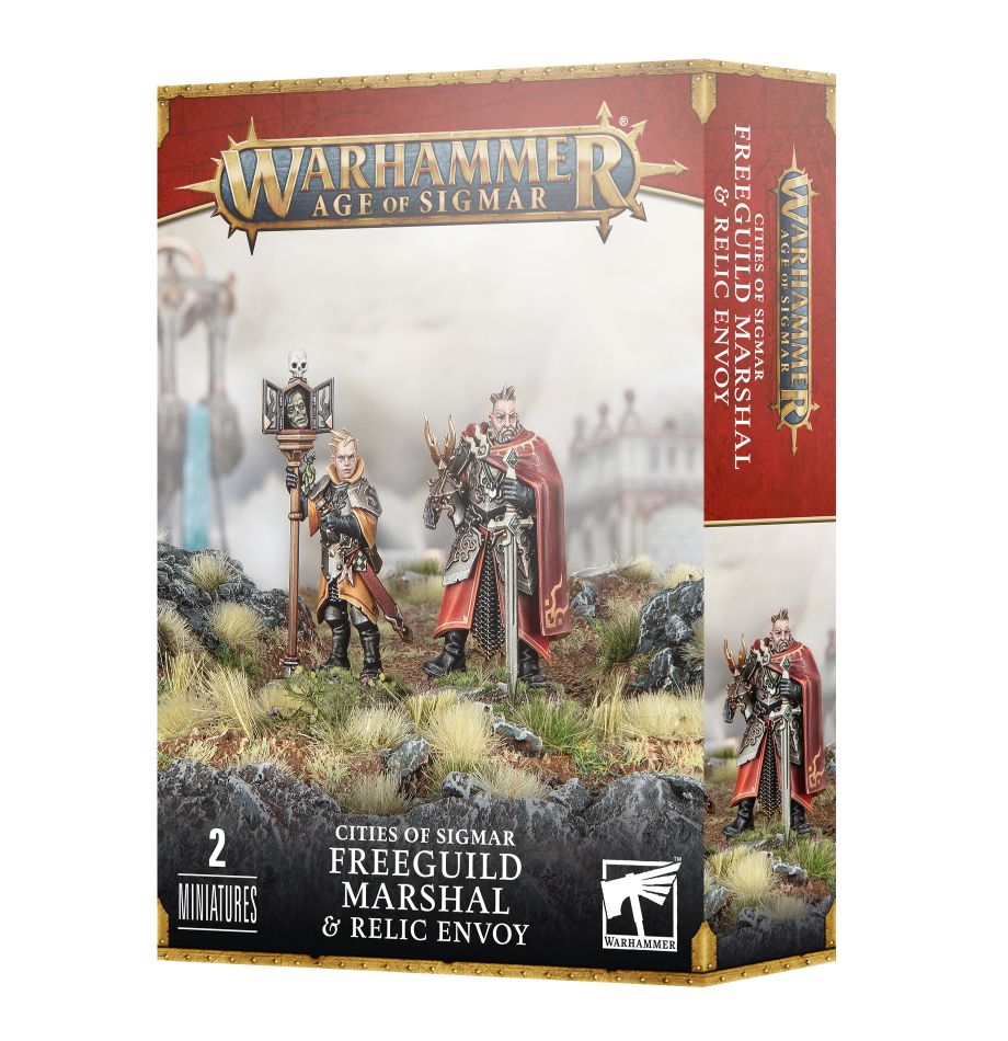 Warhammer Age of Sigmar: Cities of Sigmar Freeguild Marshal & Relic Envoy