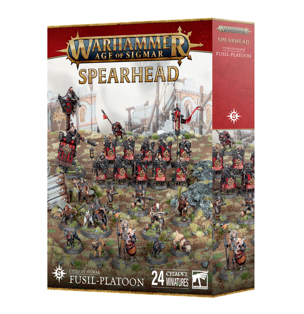 Warhammer Age of Sigmar: Cities of Sigmar Fusil-Platoon Spearhead