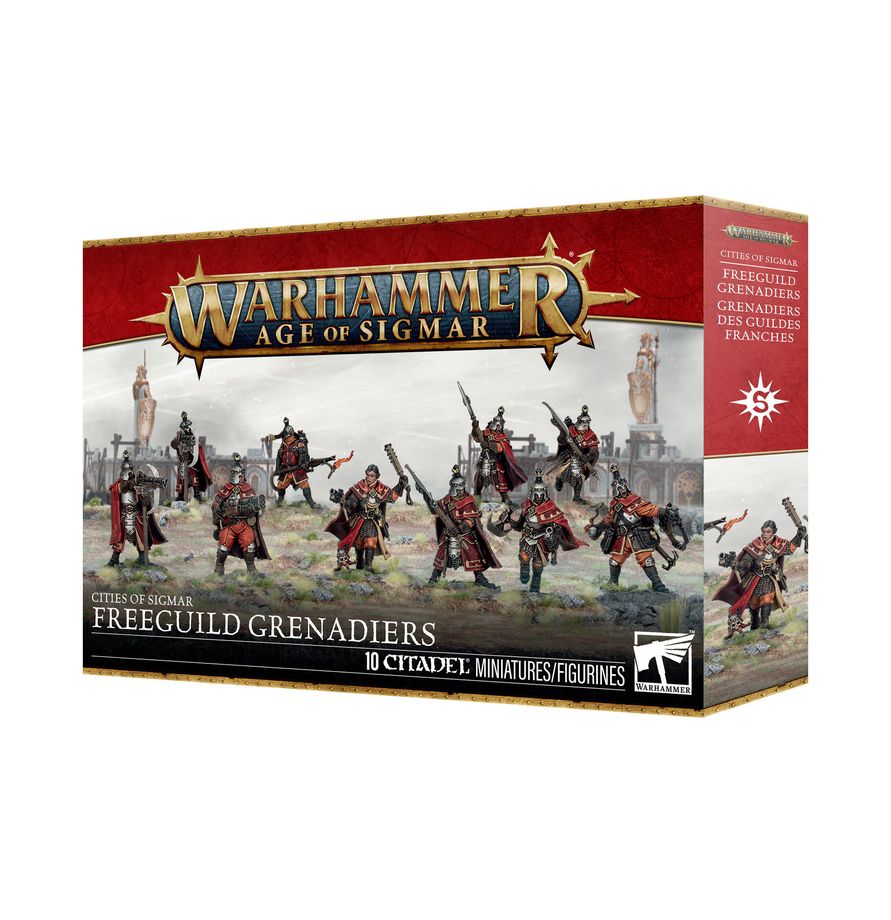 Warhammer Age of Sigmar: Cities of Sigmar Freeguild Grenadiers