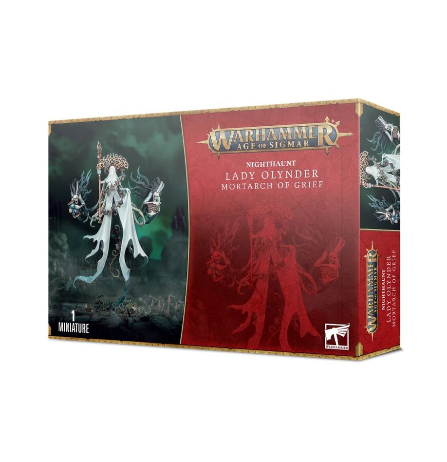 Warhammer Age of Sigmar: Nighthaunt Lady Olynder Mortarch of Grief*