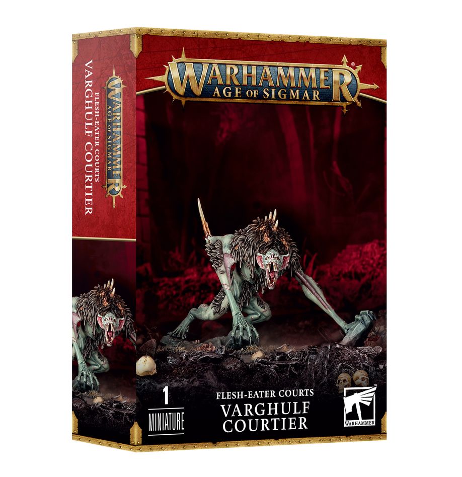 Warhammer Age of Sigmar: Flesh-eater Courts Varghulf Courtier